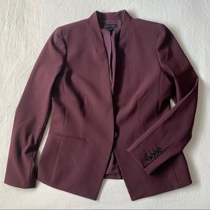 Ann Taylor Cutaway Blazer in Bi-Stretch
